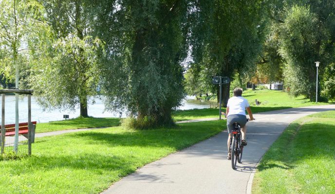 Foto 1 der Bikemap-Route "Entlang der Donau und durch Ulm"