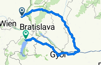 Route in der Bikemap App öffnen