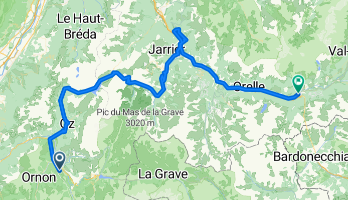 Open this route in Bikemap Web