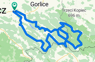 Route in der Bikemap App 枚ffnen