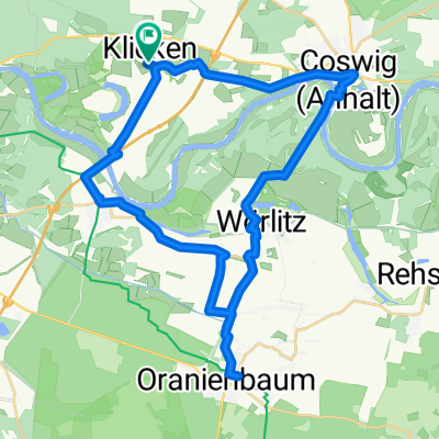 Oranienbaum, Klieken,Coswig