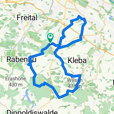 MTB Tour Windberg, Heidemühle, Wilisch, Windberg CLONED FROM ROUTE 182971