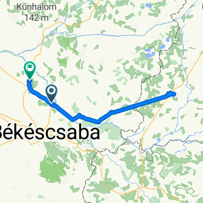 Békés - Nagyszalonta - Mezőberény