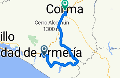 Route in der Bikemap App öffnen