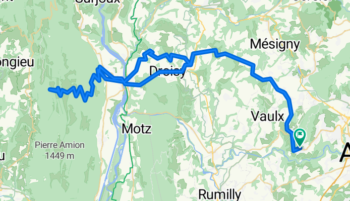 Grand Colombier - Steep Side