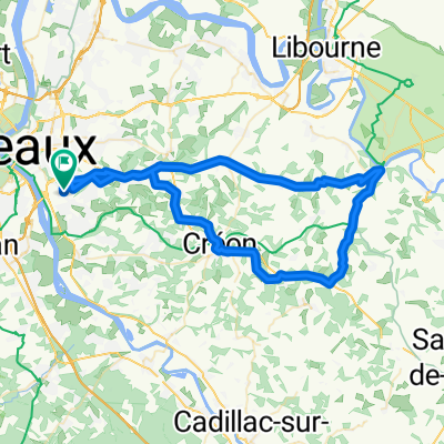 Day2 from Bouliac to Branne