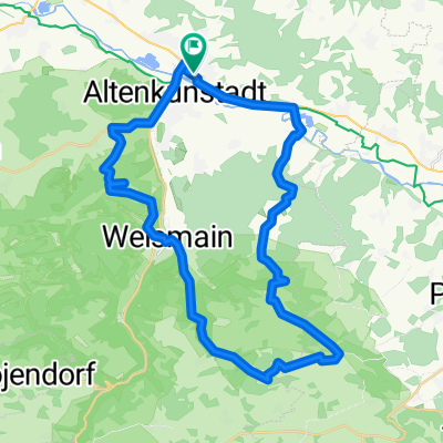 2017 Burgkunstadt mit Görauer Anger, Bärental und Großem Kordigast