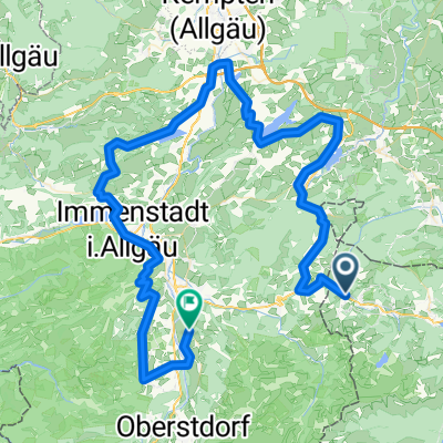 Schattwald - Sonthofen (Altstädten)