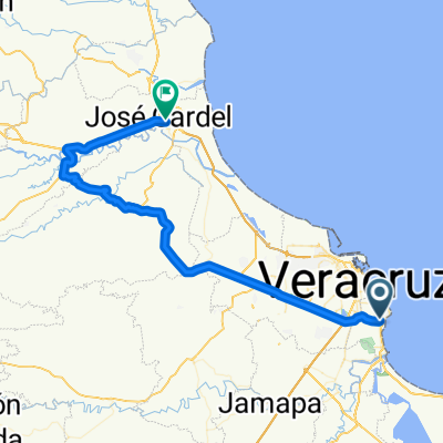 Ruta Eddys Veracruz a Cardel por Paso de Ovejas