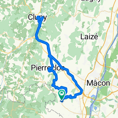 62 km Leynes  - Cluny
