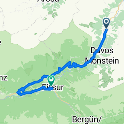 trek 2017/3, 1.etapa Glaris - Filisur