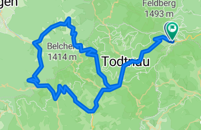 Route in der Bikemap App öffnen