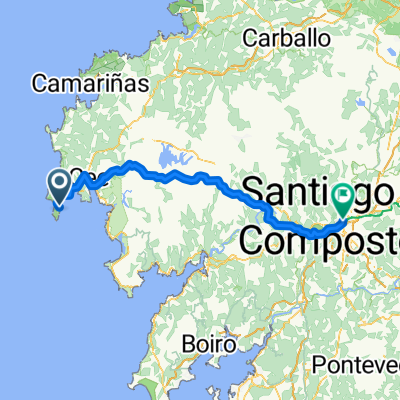 24b Fisterra à Compostelle