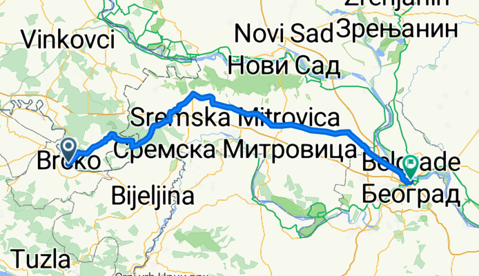 brcko- belgrad