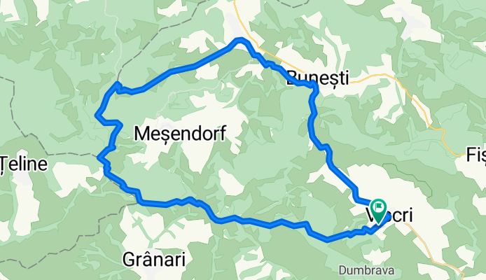 Viscri Crit Bunesti Viscri 40 km cu copii