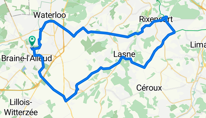 Boucle Braine -Rixensart - Plancenoit