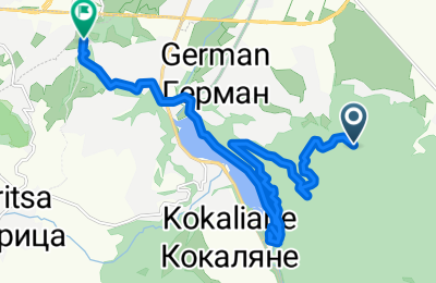Route in der Bikemap App öffnen