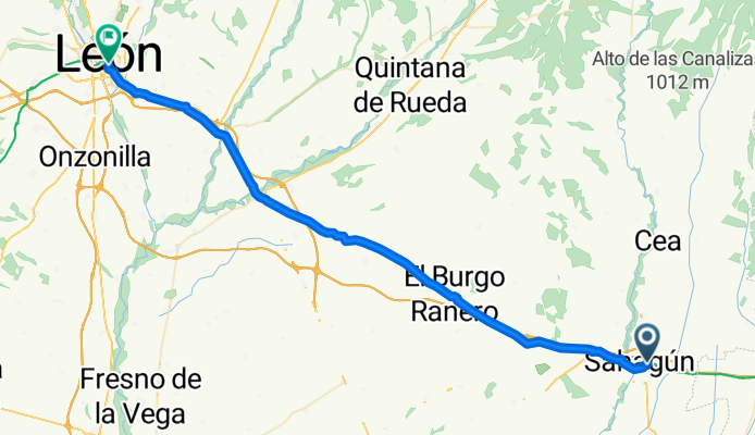 Etappe04: von Sahagun nach Leon