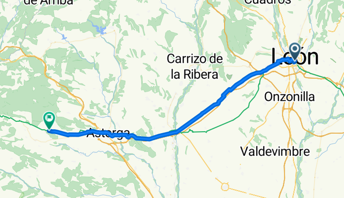 Etappe05: von Leon nach El Ganso