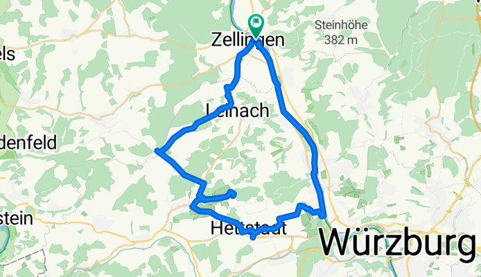 Zellingen-Leinach-Greussenheim-Hettstadt-Zell-Zellingen
