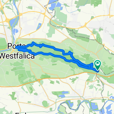 Kleinenbremen - FT - Portakanzel - Steinbruch und zurück