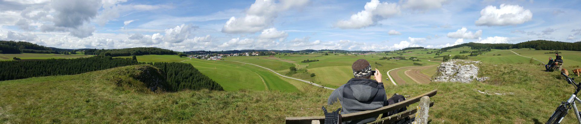 Lange Ausfahrt um die Bärehöhle herum