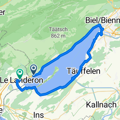 First time around lake!