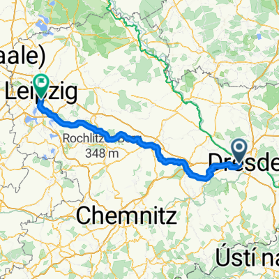 Dresden nach Leipzig via Muldenradweg