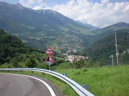 Hebe Bild 12 entlang der Bikemap-Route "Mt Baldo" hervor