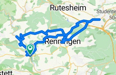 Route in der Bikemap App öffnen