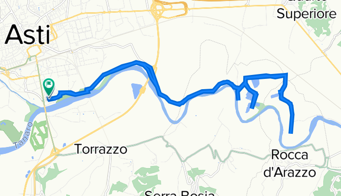 bike tour through Asti