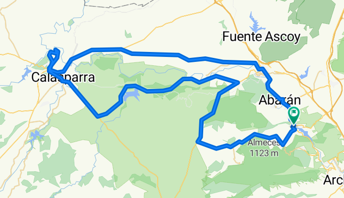 Ruta desde Blanca