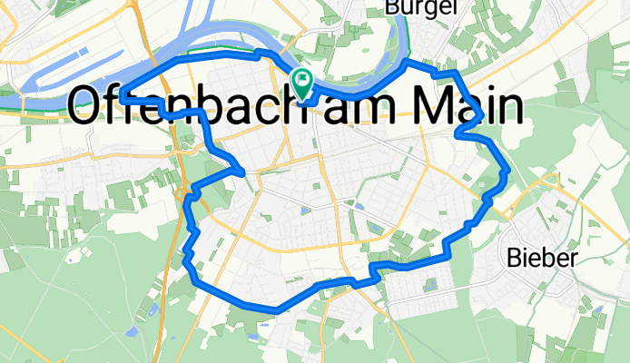 Von Park zu Park in Offenbach