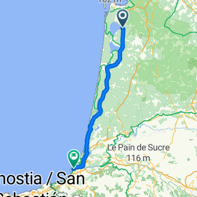 6 Sanguinet to Biarritz