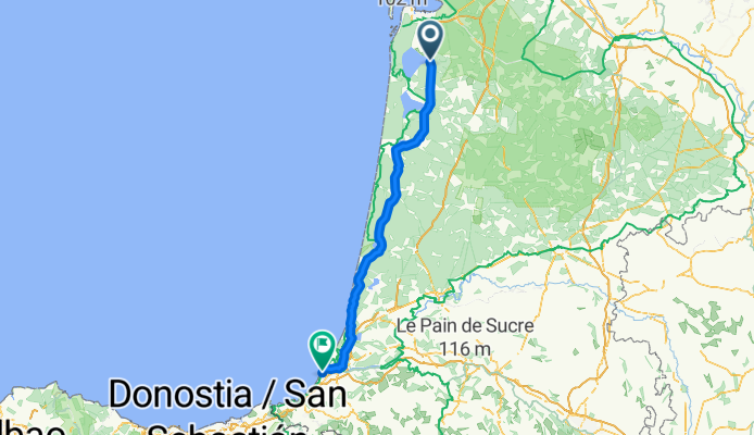 6 Sanguinet to Biarritz