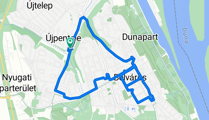 Brief ride through Dunaújváros