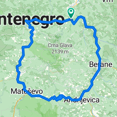 Krug oko Bjelasice - 5 gradova