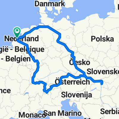 Amsterdam to Budapest Summer 2018 