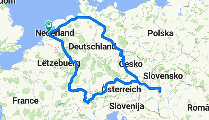Amsterdam to Budapest Summer 2018 