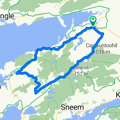 Killorglin-Glencar-Cahciveen-Glenbeigh-Killorglin