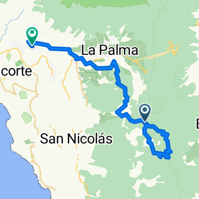 Radrunde durch Los Llanos de Aridane