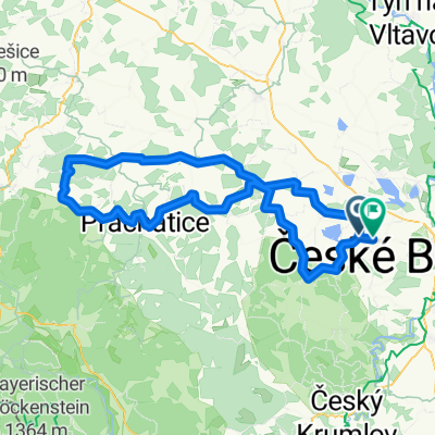 Vlachovo Březí, Radhostice, Prachatice.