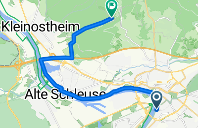 Route in der Bikemap App öffnen