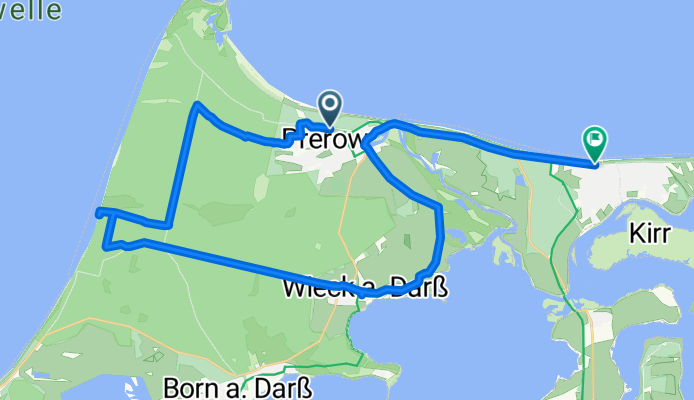 Lange Ausfahrt durch Zingst
