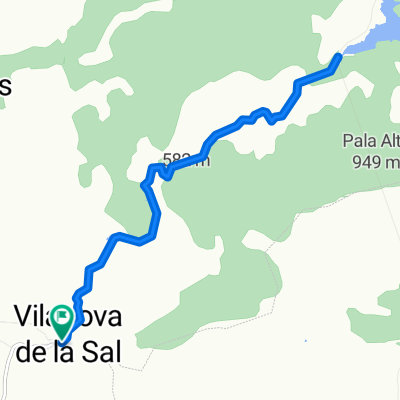 Vilanova de la Sal-estació de tren