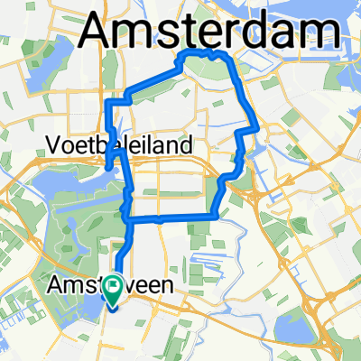 Amstelveen to central Amsterdam
