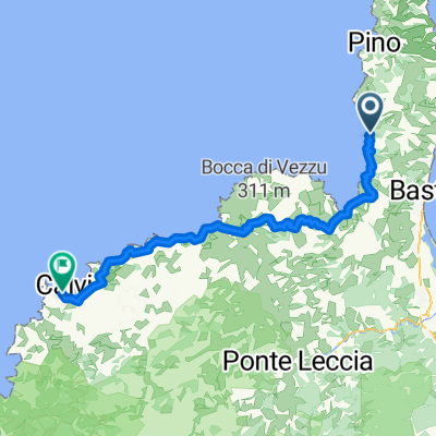 ETAPE 2 : SAINT FLORENT -CALVI