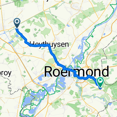 Nederweert naar Herkenbosch