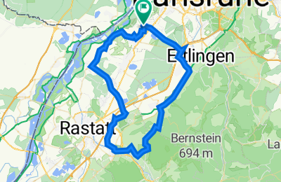 Route in der Bikemap App öffnen