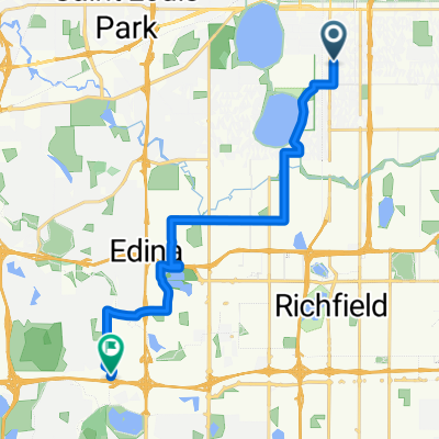 494 Garfield Ave to E. Bush Lake Rd